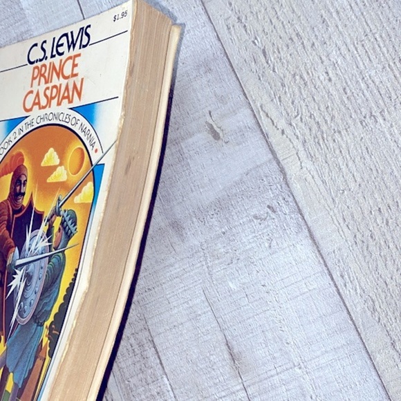 CS Lewis Prince Caspian paperback book vintage - Picture 10 of 10